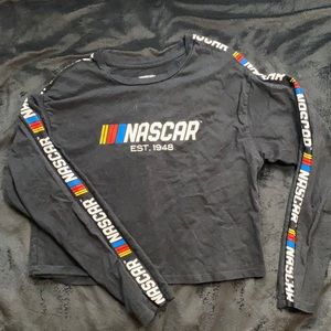 Cropped NASCAR long sleeve